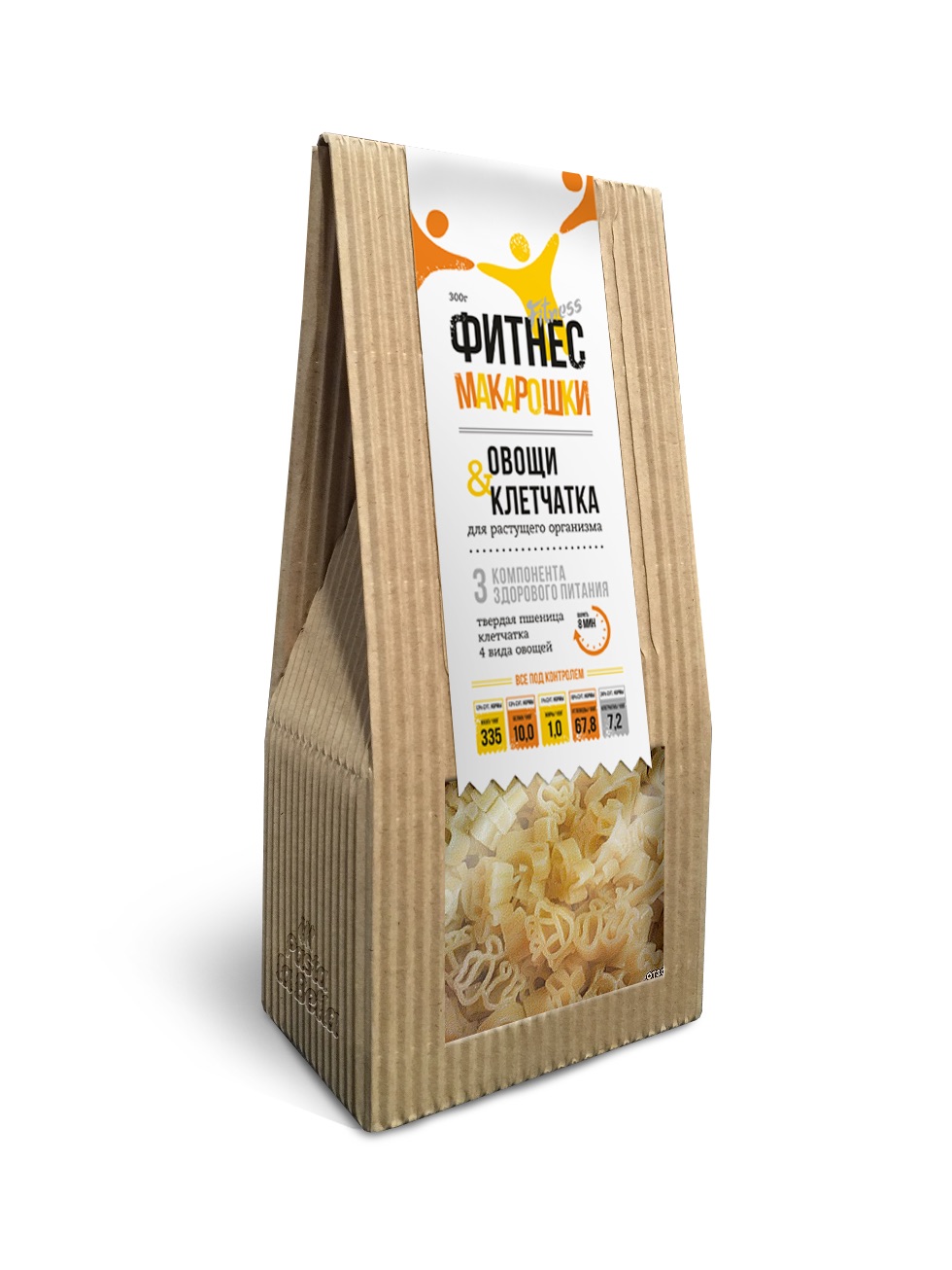 ФИТНЕС МАКАРОШКИ с овощами и клетчаткой