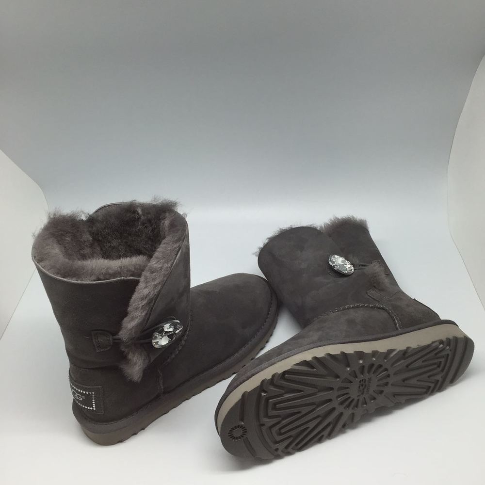 UGG  с кристалом. Замша.