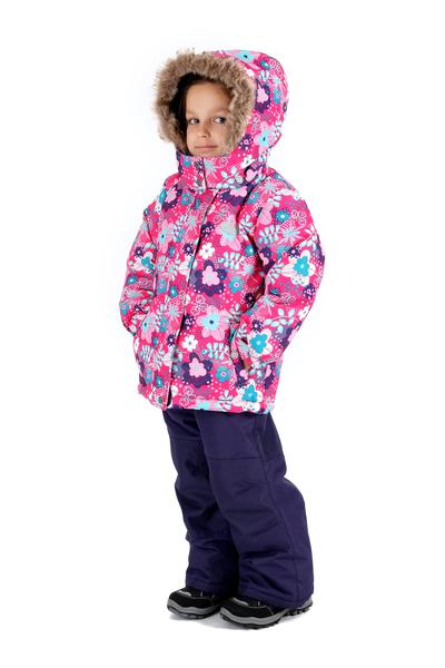 Зимний комплект W16116 RED Цветущий Монреаль