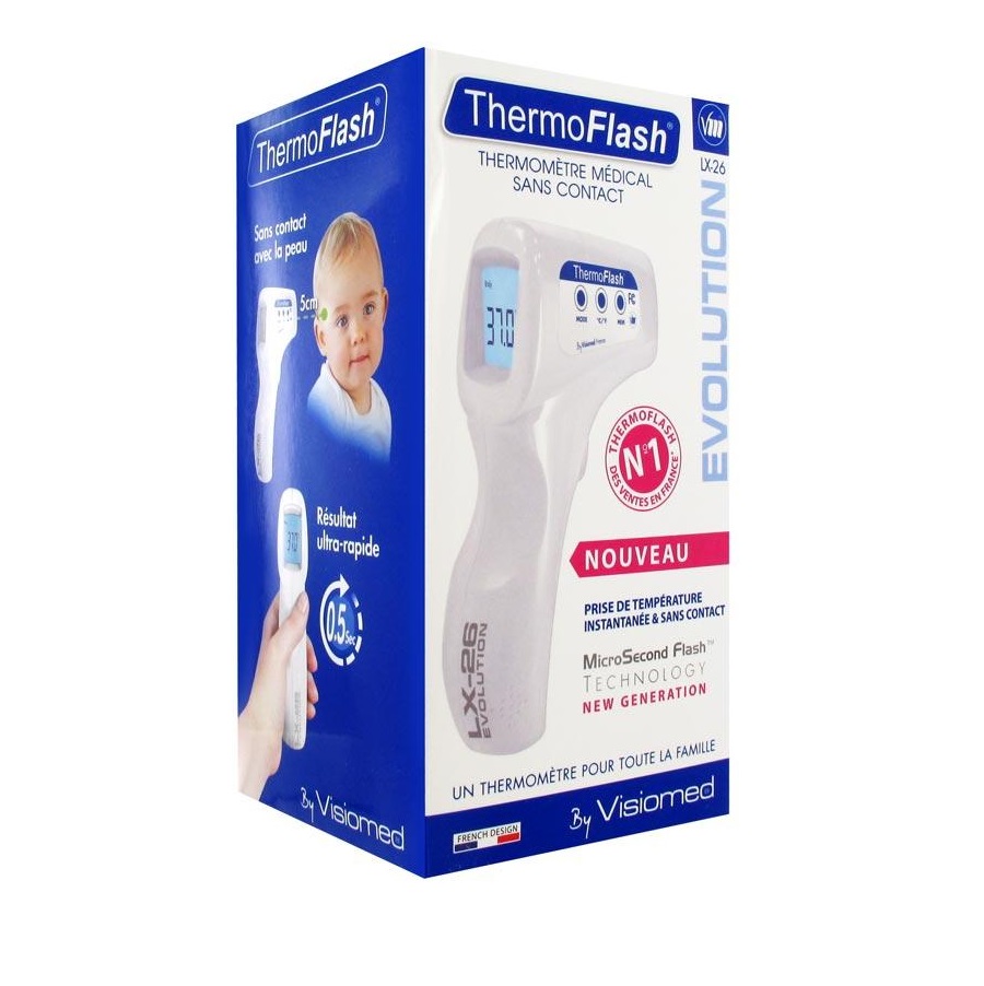 Бесконтактный термомеметр Термофлеш (Thermoflash) LX-26