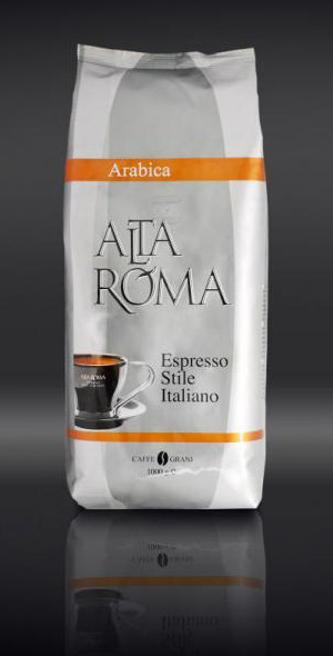 Кофе AltaRoma Arabica, в зернах