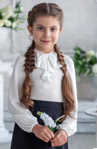 Трикотажная блузка  В*идель 2017