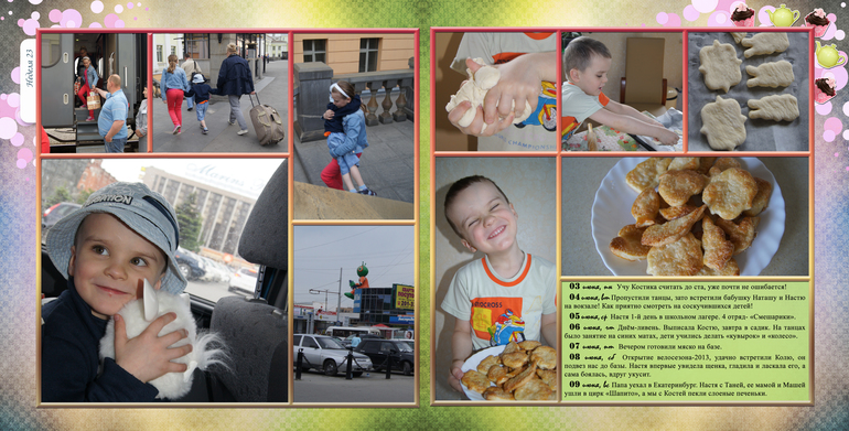 Сделанные развороты в проект 365 2013