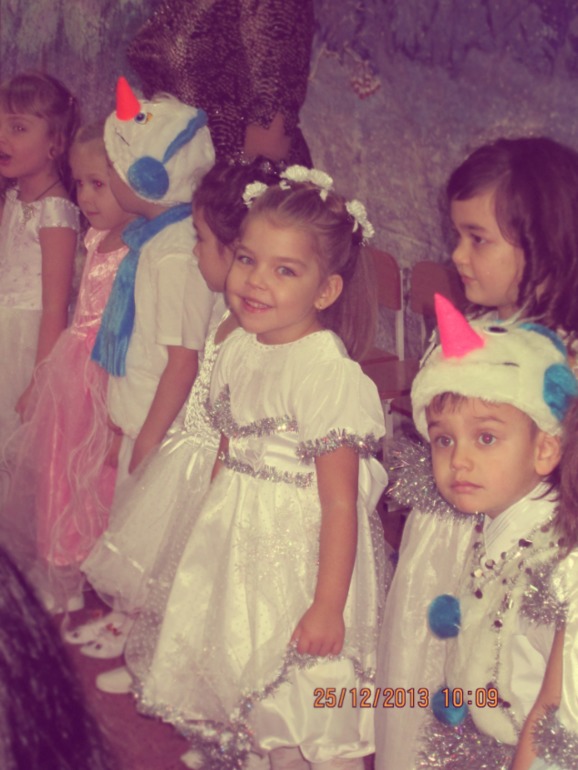 Новогодний утренник в новом садике