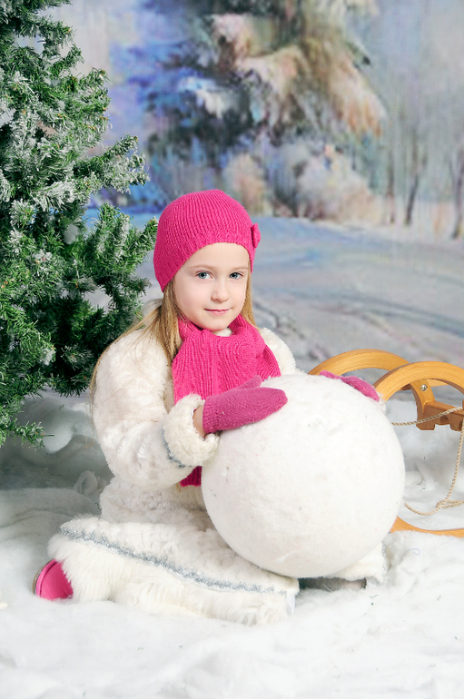 Фотосессия доченьки в садике)