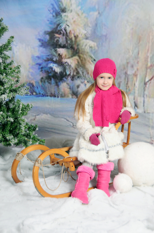 Фотосессия доченьки в садике)