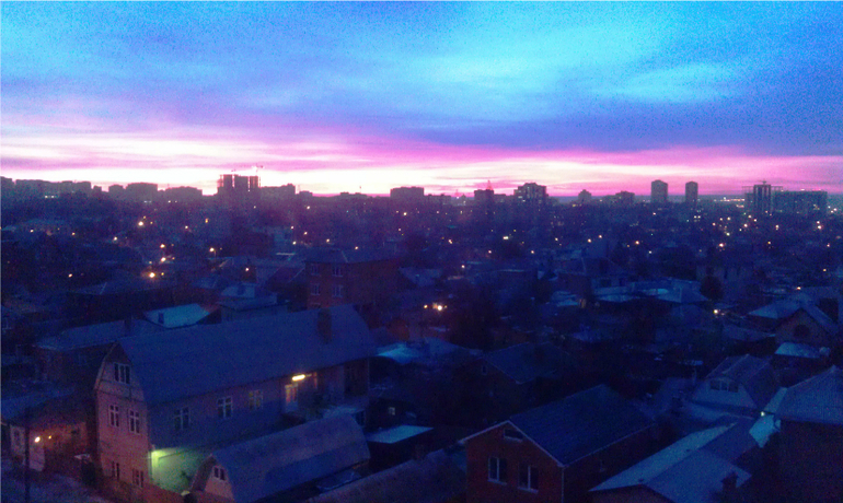 Красный рассвет