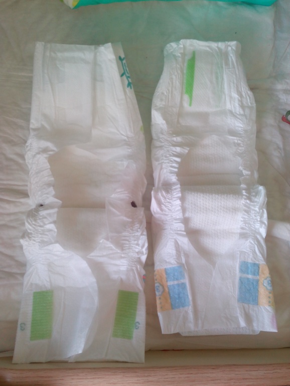 Купили новую марку подгузников Bosomi