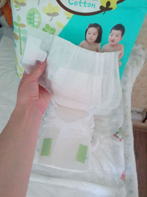 Купили новую марку подгузников Bosomi