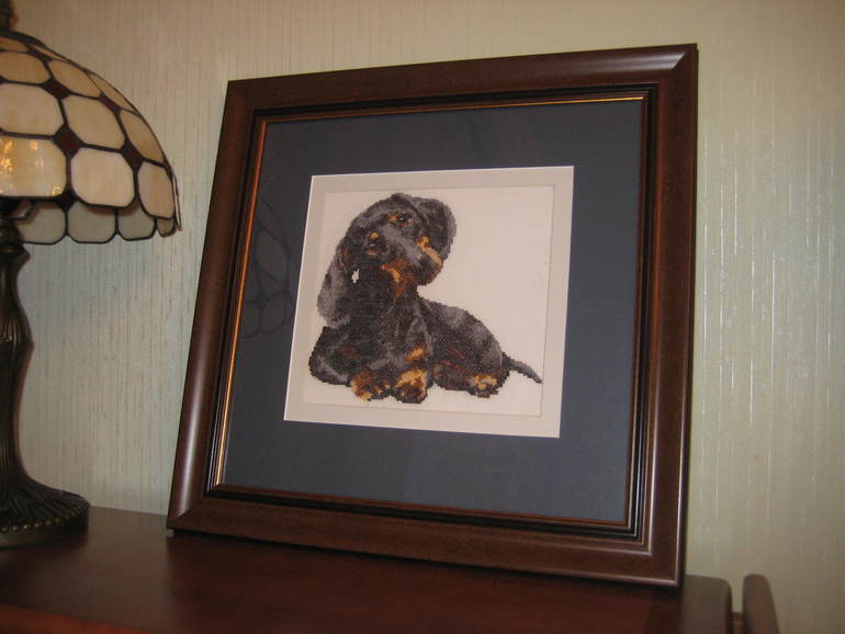 Забрала из багетки...