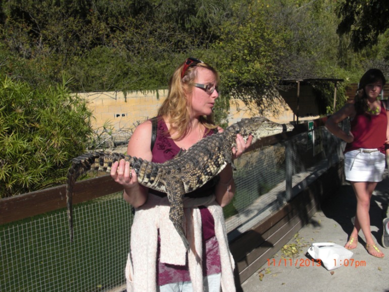 Торремолинос, Испания, крокодиловая ферма.