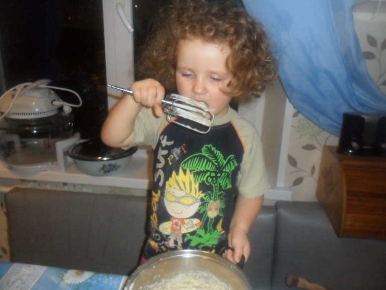 Банановые оладьи