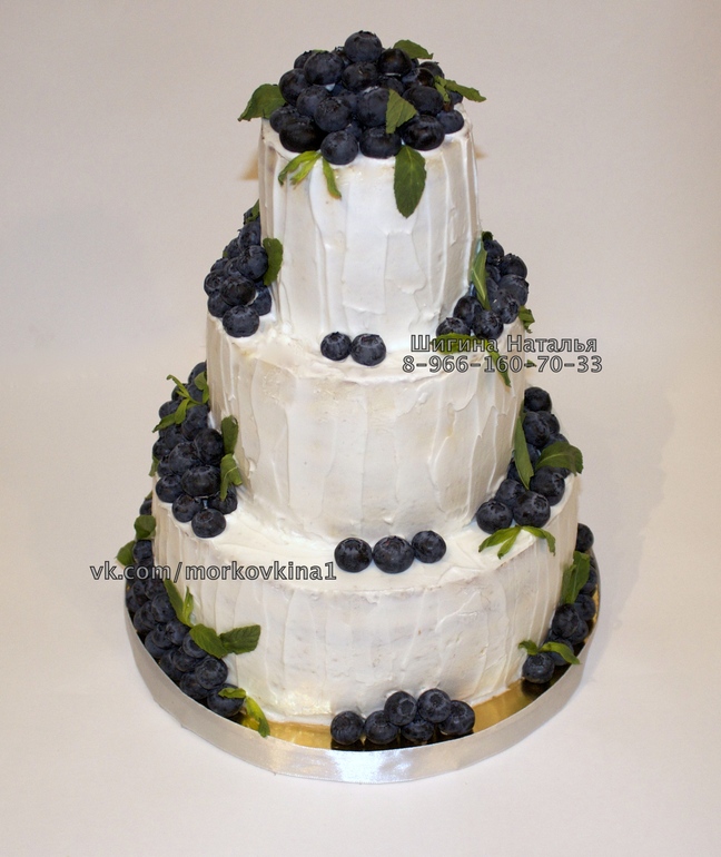 Торт без мастичный