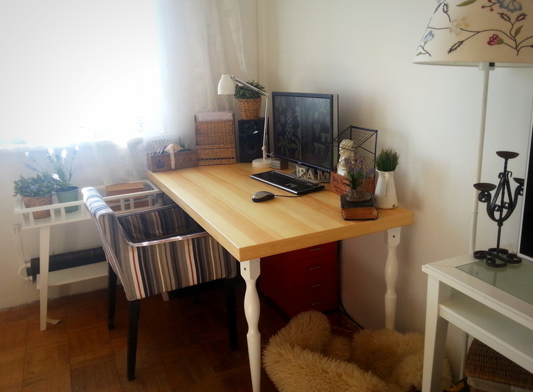 Создавая свое место в доме- рабочий уголок