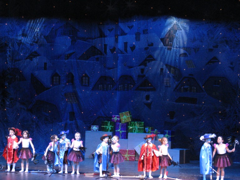 Новогодний концерт Академии детского мюзикла