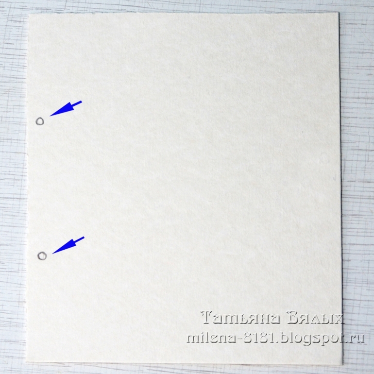 Мини МК - папка для хранения брадс