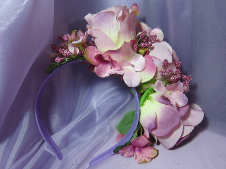 Цветочные ободки!