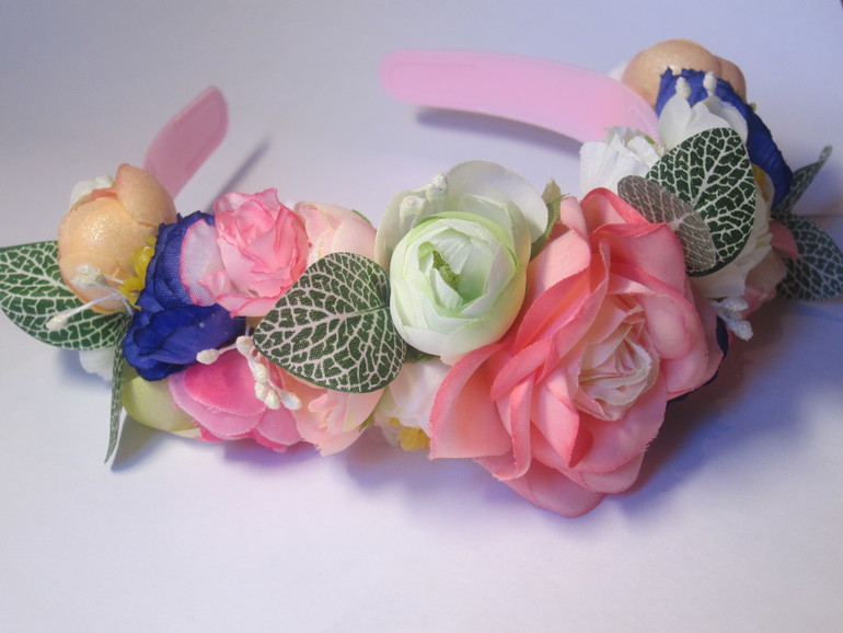 Новые цветочные ободочки!!!