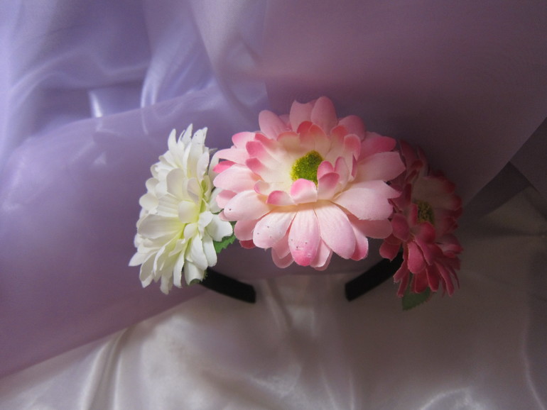 Цветочные ободки!