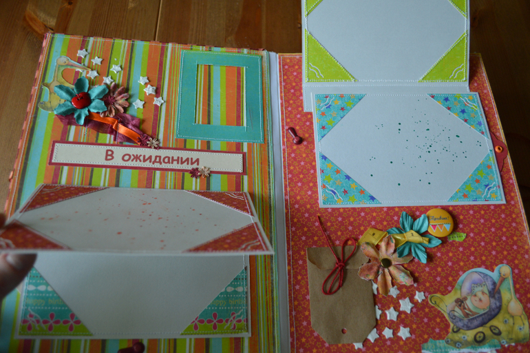 Альбом для новорожденного мальчика