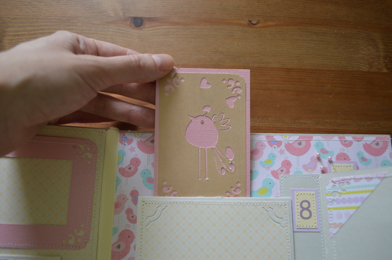 Альбом для новорожденной девочки