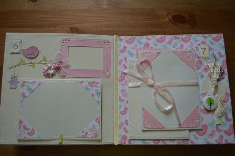 Альбом для новорожденной девочки