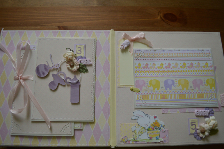 Альбом для новорожденной девочки