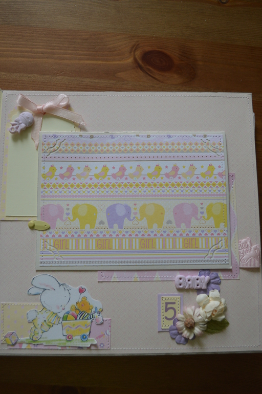 Альбом для новорожденной девочки