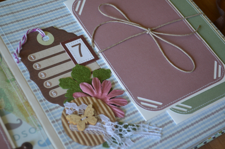 Альбом ручной работы для малыша + мамина сокровищница