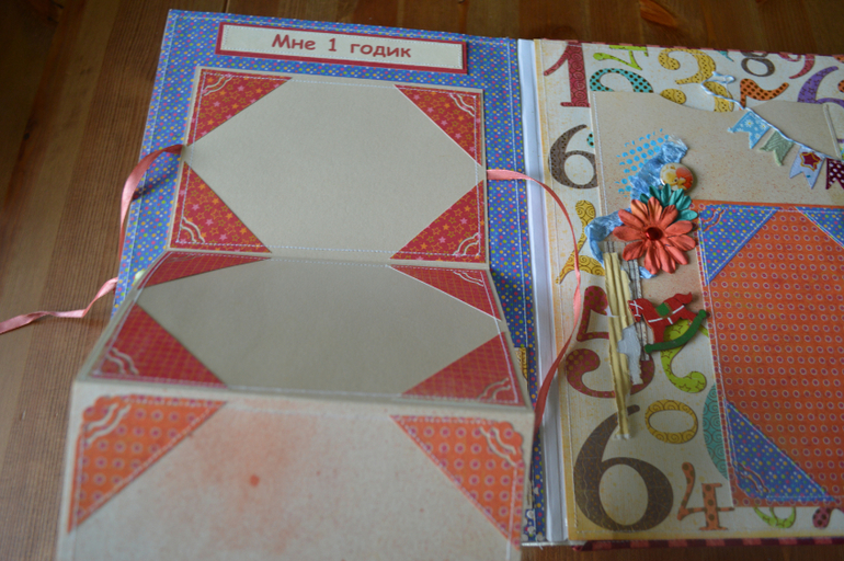 Альбом для новорожденного мальчика