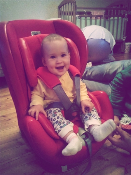 Купили автокресло категории выше