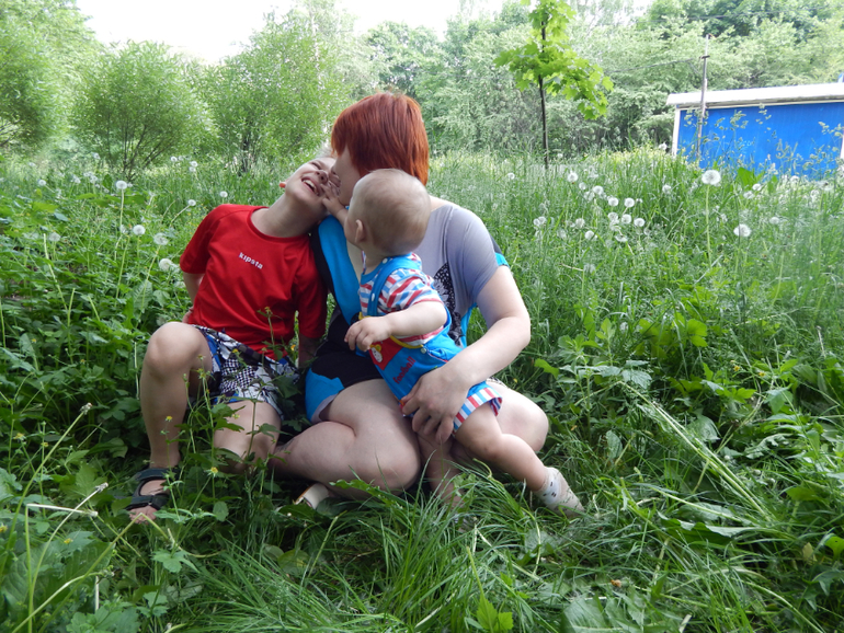 Костику 10 месяцев. Как меняются детки