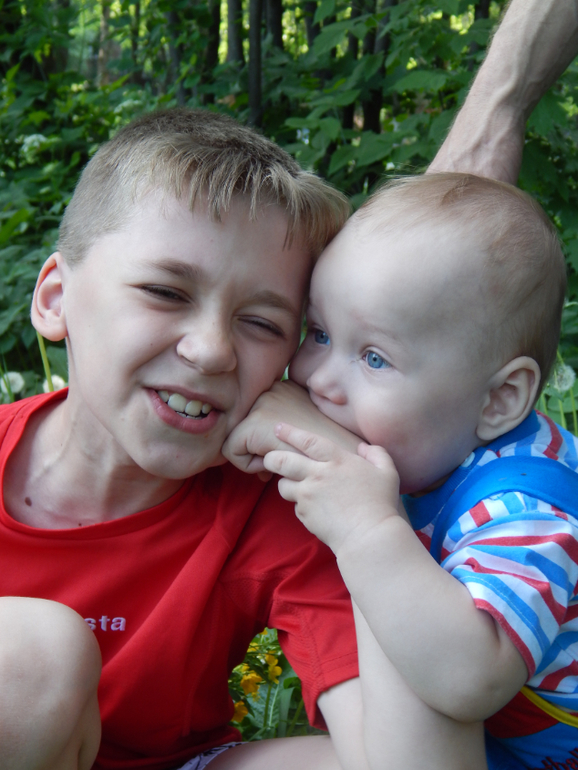 Костику 10 месяцев. Как меняются детки