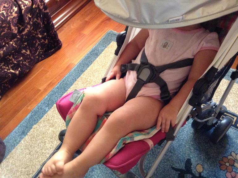 Наша новенькая uppababy g- luxe!! Розово- фиолетовая .