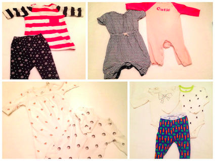 Гардероб весна-лето 2014 от 3 до 9 месяцев :)