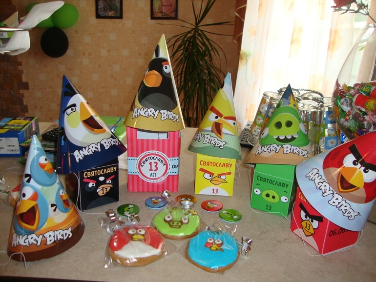 ДР в стиле Андри Бердс