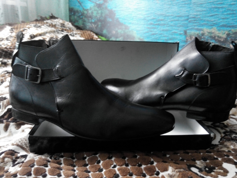 Продам мужские ботинки 41 размер (нат.кожа)бренда Dune!!!