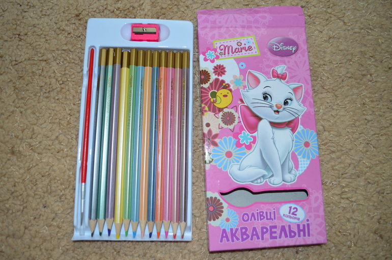 Акварельные карандаши