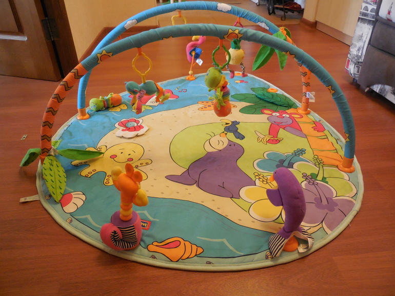 Развивающий коврик Тропический остров