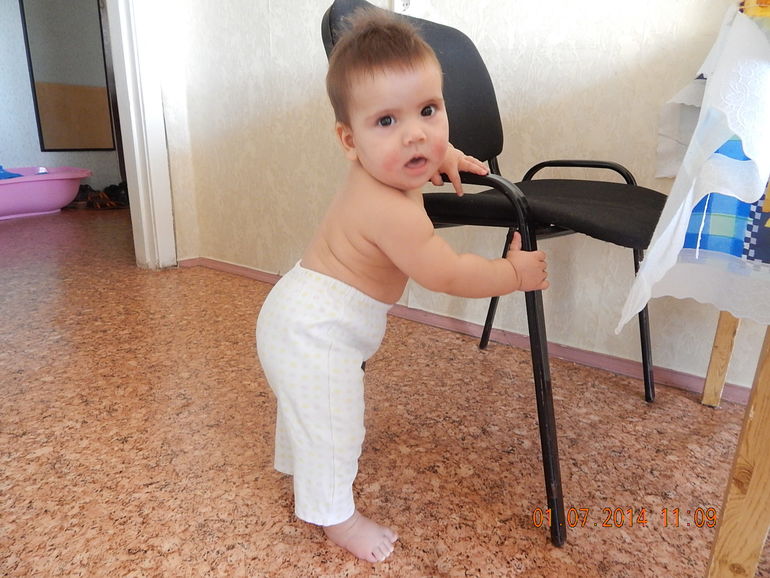 Первый зубик!