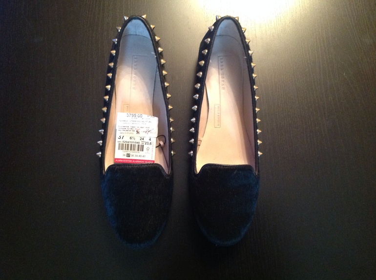 Zara woman лоферы новые 37