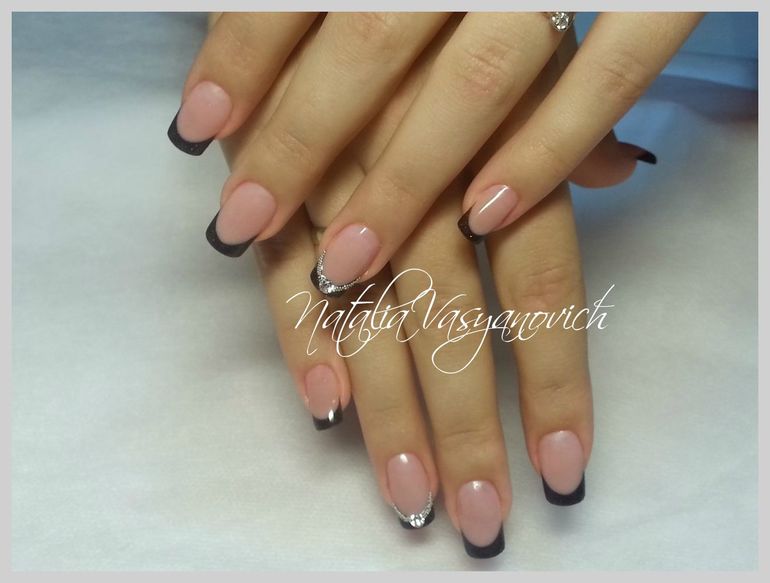 Наращивание ногтей, shellac ЮАО.