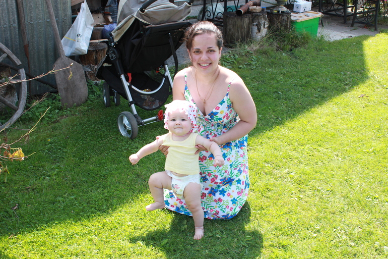 Эх.. Поехали с детем на дачу