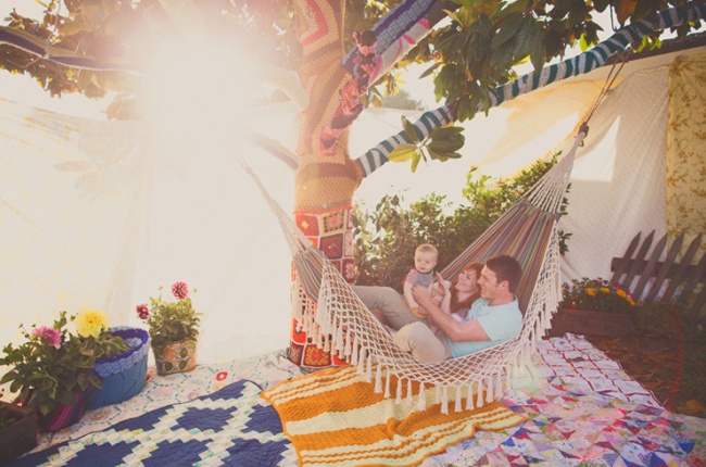 Счастливый ребенок в счастливой семье