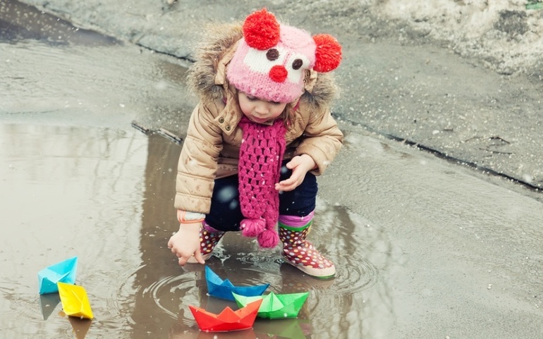 Шесть весенне-развивающих занятий с ребенком