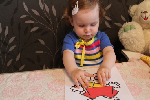 Занятие "Одежда-обувь" (по методу Шичиды)