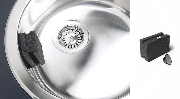 Магнитный держатель для посудных губок.