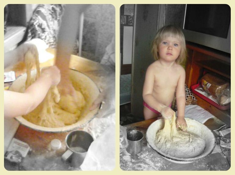 Первые совместные штришки!