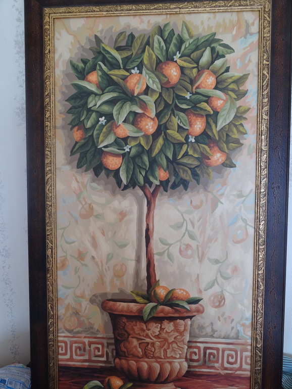 Есть у нас с мужем хобби - рисуем по номерам вместе )