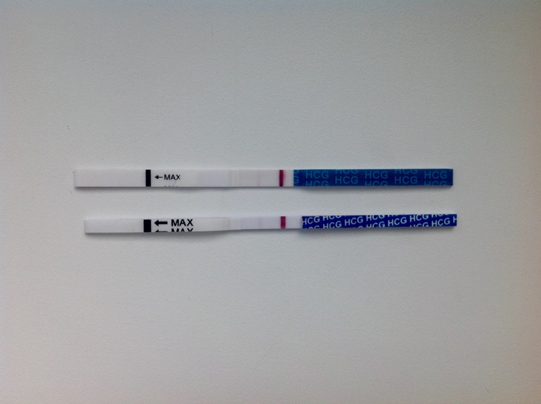 Фото тестов на беременность на 9 дпо